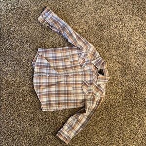 DKNY Boys Plaid Shirt 4T. Awesome condition.